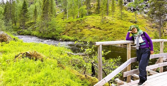 Rovaniemi: Korouoma & Auttiköngäs Summer—Autumn hike & BBQ