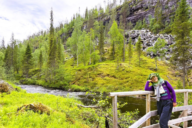 Rovaniemi to Ruka Roller Coaster & Korouoma Canyon Waterfall