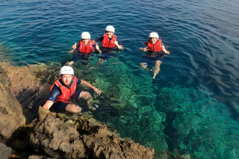 Esperienza di coasteering a Ibiza