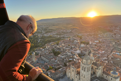 Balloon flights in the Madrid area