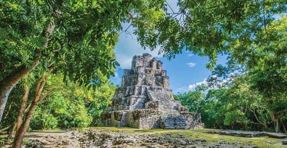 Muyil: Guided Ruins Tour with Cenote Swim
