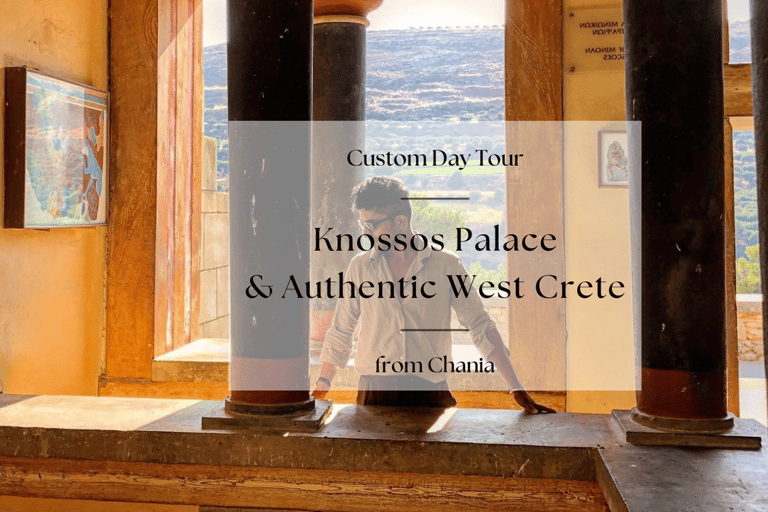 From Chania: Private Local Highlights & Knossos Palace Tour From Chania: Private Villages & Knossos Palace Limo Tour