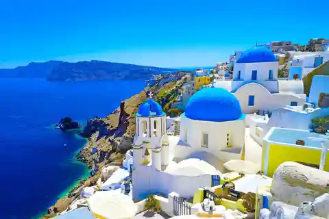 Santorini Island: Guided Tour from the port Rethymno Crete