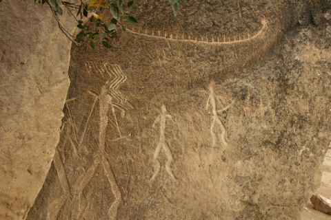 Qobustan-Felszeichnungen, Schlammvulkane, Feuertempel Ateshgah, Yan