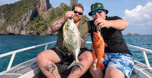 Krabi: 4 Islands (Chicken, Poda, Tup, Mor) Fishing + Lunch