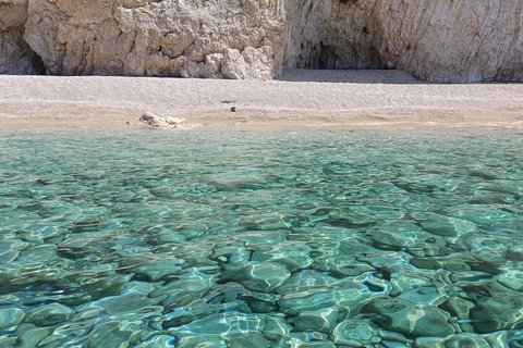 Paleokastritsa: Kasteli, Blue Caves, & Limni Beach Boat Trip
