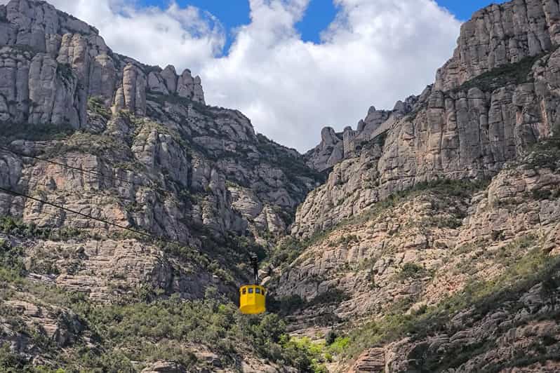From Barcelona: Montserrat by Train, Cable Car and Cogwheel