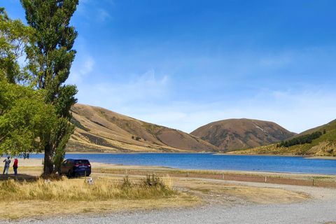 4 dagars NZ-tur på södra ön från Queenstown till ChristchurchUtan inträdesbiljetter för aktiviteter och boende