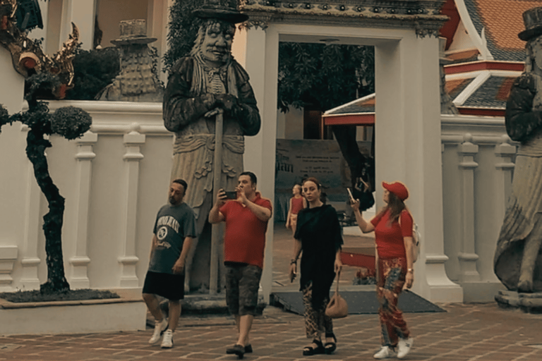 Bangkok: Halbtagestour mit geführter Stadtführung und Tempeln