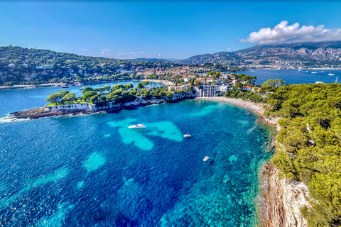 Balade en mer de Nice vers Monaco et stop à Villefranche
