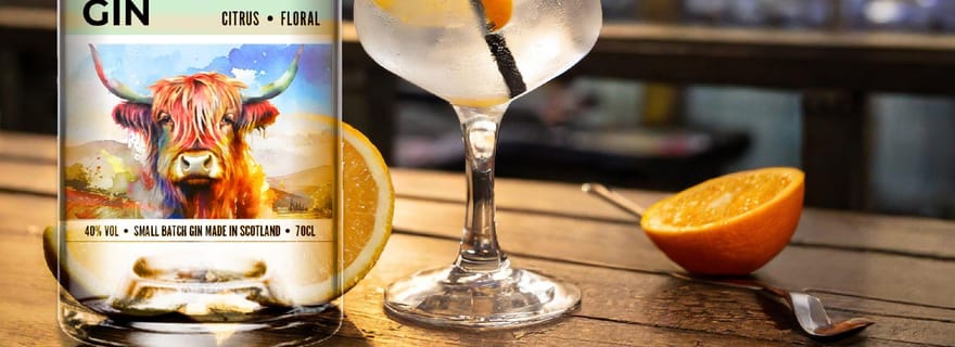 Oban : dégustation de gin West Highland Spirits