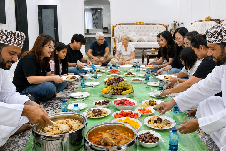 Omani Hospitality: Authentic Family Dinner Experience
