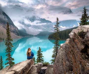 Lake Louise, Moraine Lake, Johnston Canyon (2h) in Banff