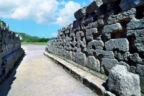 Discover Ancient Olympia and Seaside Charm in Kalo Nero Private Luxury Zero-Emission Electric SUV Transfer (Up to 4)