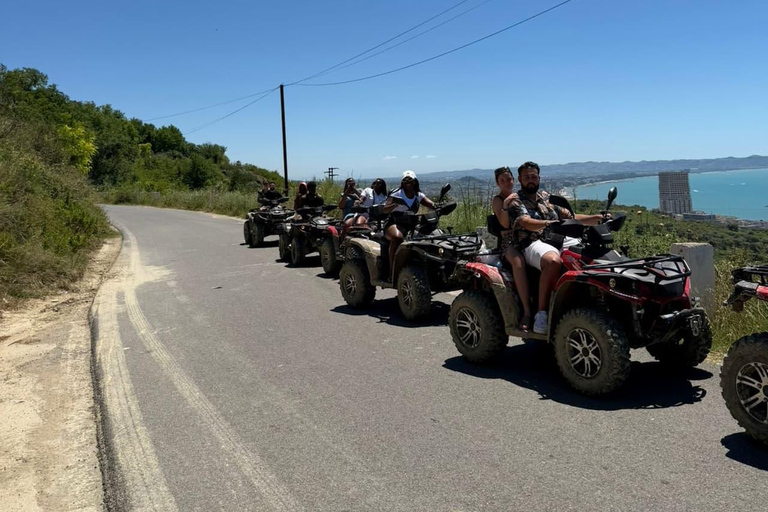 Durrës: Guided ATV Quad Bike Adventure with Coastal Views ATV Sunset Ride - 19:00 Shared ATV (2 People/1 Quad Bike)