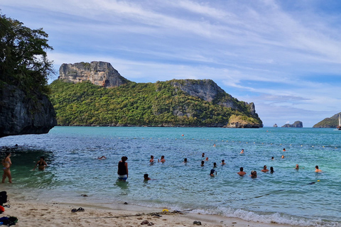 Koh Pha Ngan: Day Tour Ang Thong with Kayak, Snorkel & Lunch Option 1: Hotel Pick up in Koh Pha Ngan