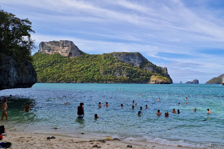 Koh Pha Ngan: Day Tour Ang Thong with Kayak, Snorkel & Lunch Option 1: Hotel Pick up in Koh Pha Ngan