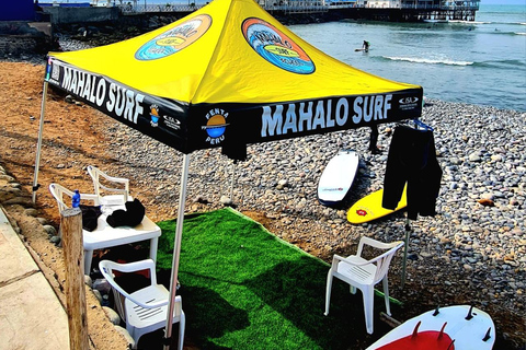 Lima: Surf Lesson at Playa Makaha in Miraflores Lima: Group Surf Lesson at Playa Makaha in Miraflores