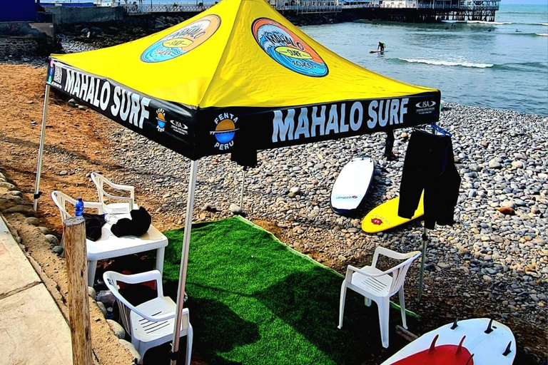 Lima: Surf Lesson at Playa Makaha in Miraflores Lima: Group Surf Lesson at Playa Makaha in Miraflores