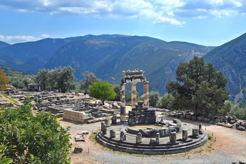 Desde Atenas: Excursión de un día a Delfos y al Monasterio de Osios Loukas