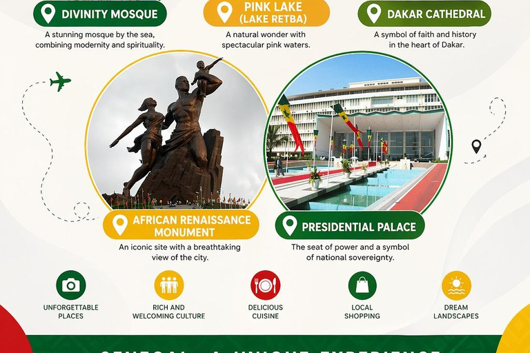 Dakar: Guided Day Trip for Cruise Passengers with Harbor Pick-Up
