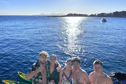 Cannes: Kayak excursions and discovering the treasures of the Lérins Islands Lérins Islands Kayak Adventure: Wild Nature and Hidden Treasures SUNSET