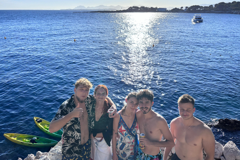 Cannes: Kayak excursions and discovering the treasures of the Lérins Islands Lérins Islands Kayak Adventure: Wild Nature and Hidden Treasures SUNSET