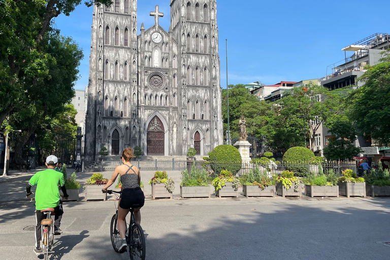 Visite à vélo du vieux quartier de Hanoï et du delta du fleuve Rouge