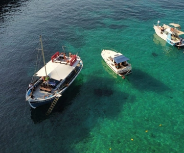 From Lefkimmi: Boat Trip to Sivota & Blue Lagoon
