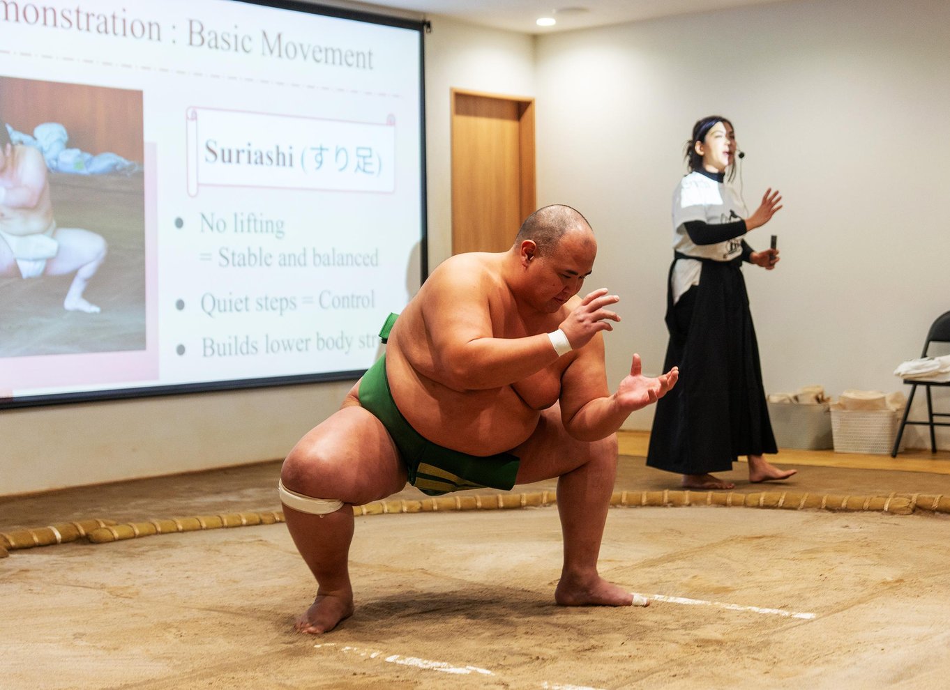 Osaka: Sumooplevelse med liveshow og udfordring for publikum