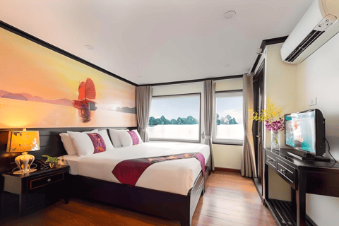 Hanoi: 2D1N Ha Long Bay by Amanda Premier Cruise 2D1N Cruise Start From Hanoi by 8:00 AM