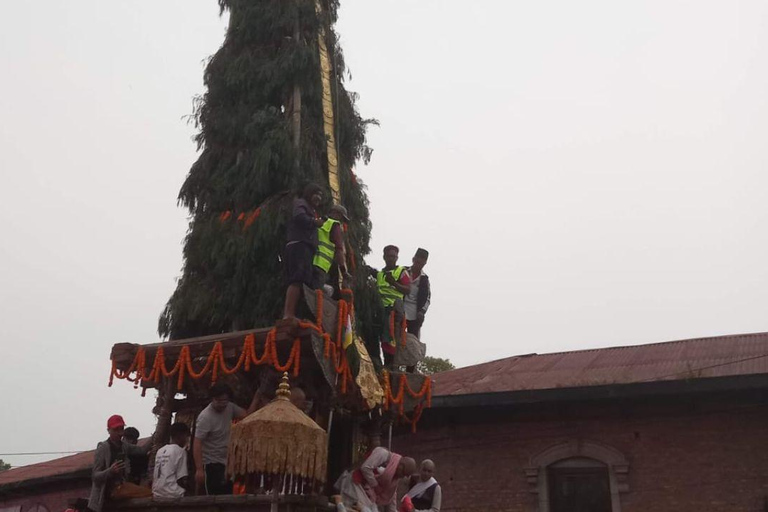 Festival Tour of Nepal: Cultural Tours in Kathmandu Valley Seto Machhindranath Jatra Walking Tour