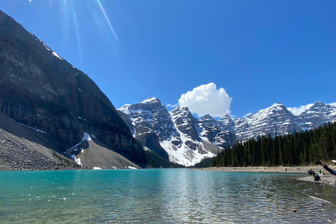 Moraine Lake&Lake Louise Half-Day Shuttle from Canmore/Banff