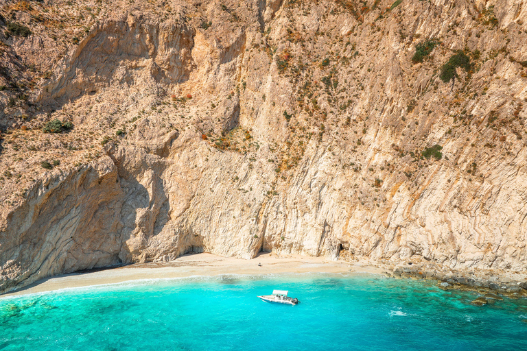 Porto Timoni & Kastelli Bay and Caves Cruise with Swim Stops