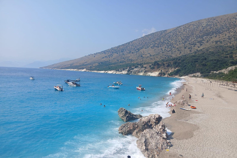 Sarande: Båttur till den dolda grottan, Gremina, Kakome och KrorezPrivat tur