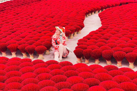 Hanoi: Parfümpagode mit Bootsfahrt oder Lotus-SeidendorfPrivate Tour: Parfümpagode, Lotus-Seidendorf und Weihrauch