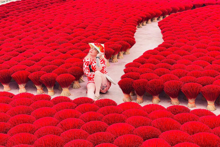 Hanoi: Parfümpagode mit Bootsfahrt oder Lotus-SeidendorfPrivate Tour: Parfümpagode, Lotus-Seidendorf und Weihrauch