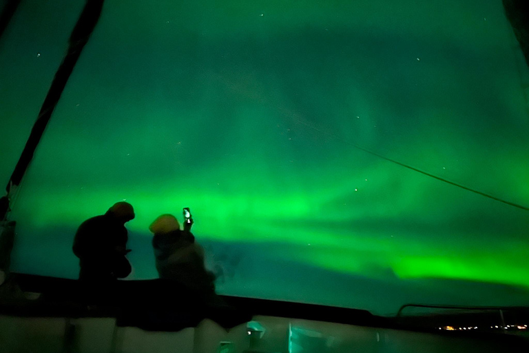 Tromsö: Lyxig norrskenskryssning med bubbelpool och middag