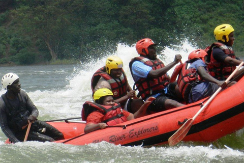 1 jour de rafting en eaux vives à Jinja (Ouganda)