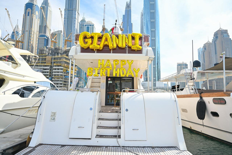 Celebrate Your Birthday in Style on luxury Yacht in Dubai Celebrate Your Birthday in Style on 75 FT Yacht in Dubai
