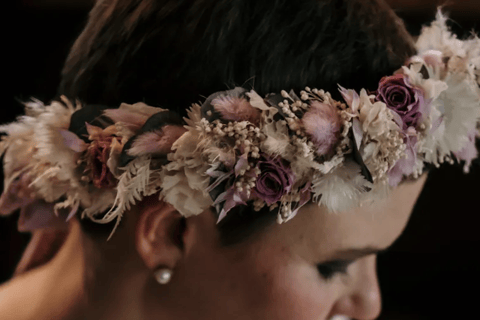 Munich: Hair Wreath Making Workshop with Prosecco