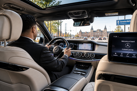 Amsterdam: Private Taxi Transfer to/from Cruise Port Round Trip