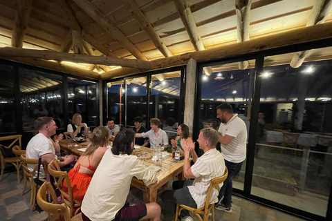 From Berat: Local Winery Tour with Tastings & Snacks
