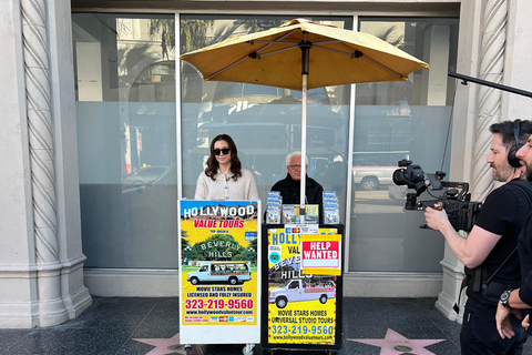 Los Angeles : Visite du panneau Hollywood et des maisons des célébrités