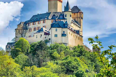 Excursion privée d&#039;une journée de Francfort à la vallée du Rhin et retour