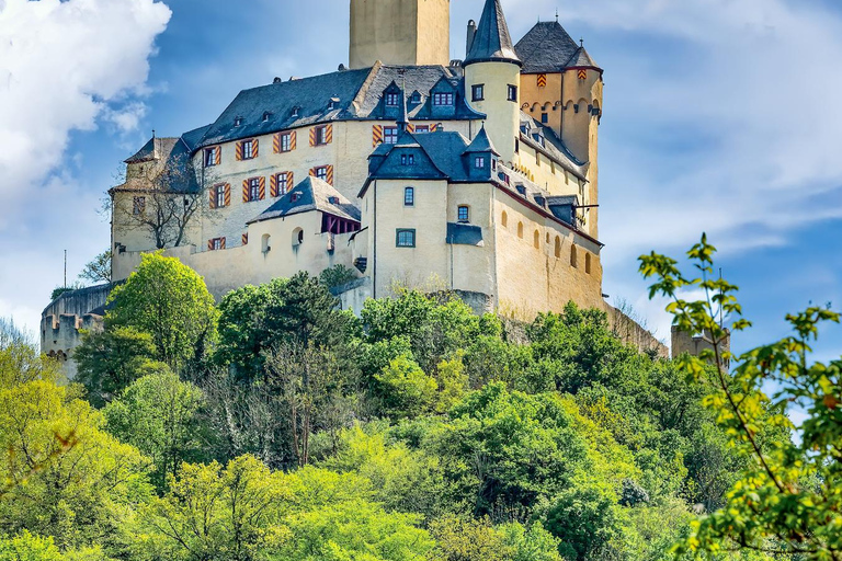 Excursion privée d&#039;une journée de Francfort à la vallée du Rhin et retour