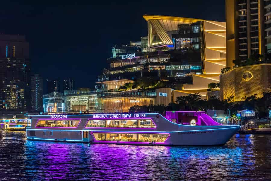 Bangkok: Die neueste luxuriöse 5-Sterne-Kreuzfahrt auf dem Chao Phraya in Bangkok. Foto: GetYourGuide
