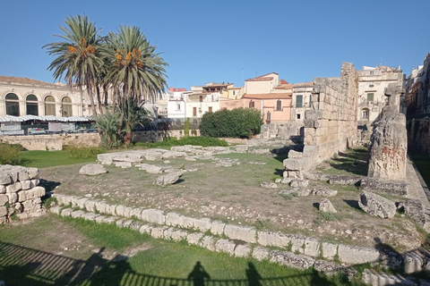 Ortigia: halbtägige private Tour mit Abholung in Catania