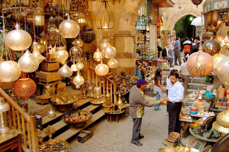 Caïro: privé lokale markt van een halve dag en souk-tour