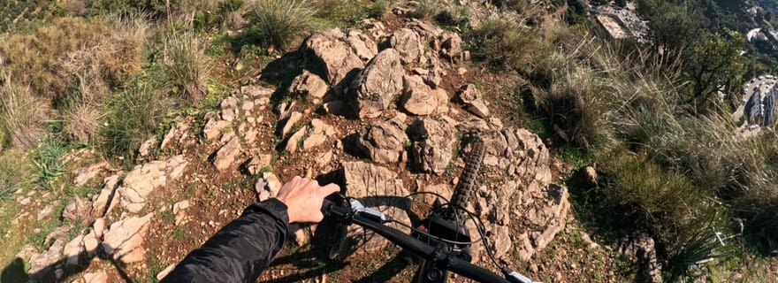 Malaga : randonnée en VTT à Marbella